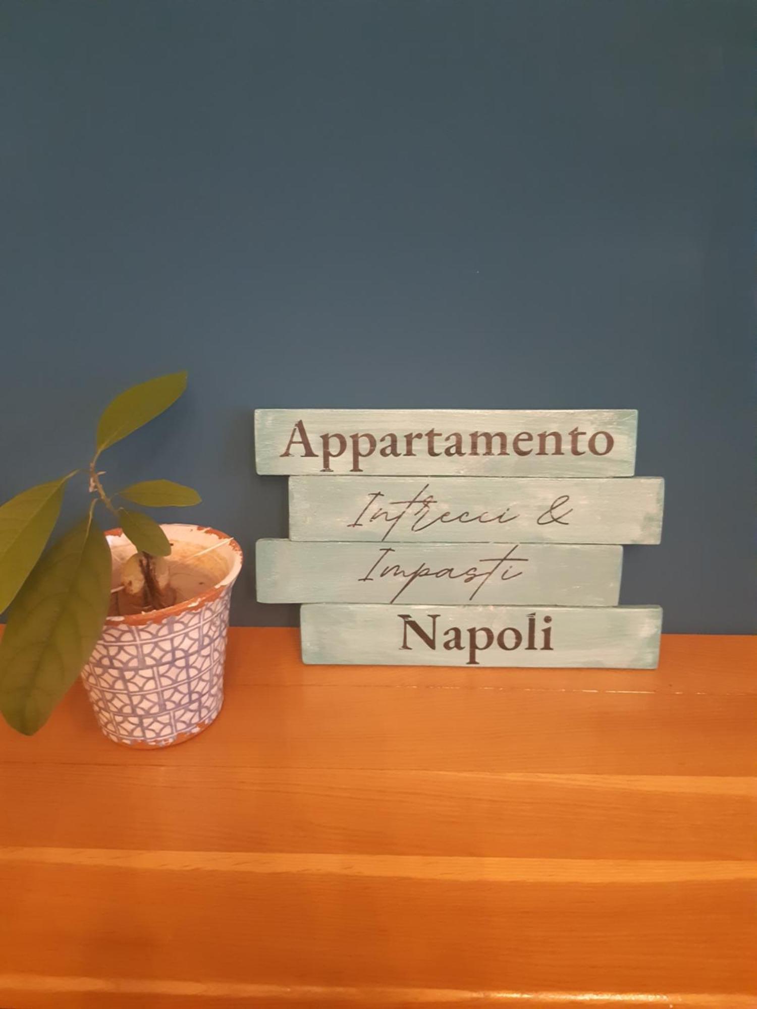 Intrecci & Impasti Apartment Napoli Bagian luar foto